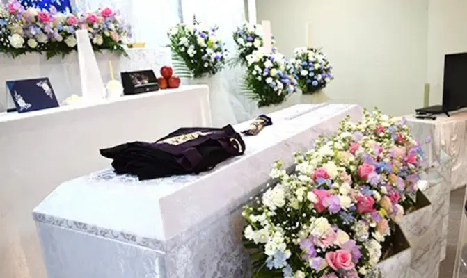 お葬式のむすびす(西葛西セレモニーホール)で葬儀を行なった写真