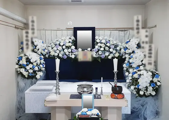 戸田サービス館で葬儀を行なった写真