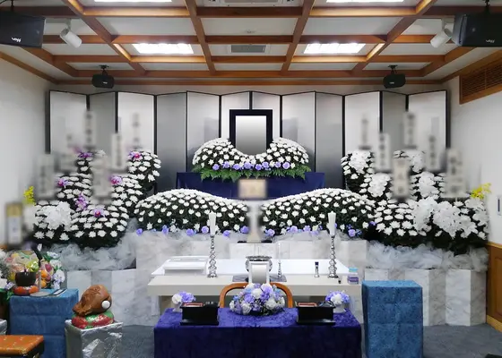 東福寺で葬儀を行なった写真