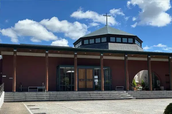 町田教会で葬儀を行なった写真