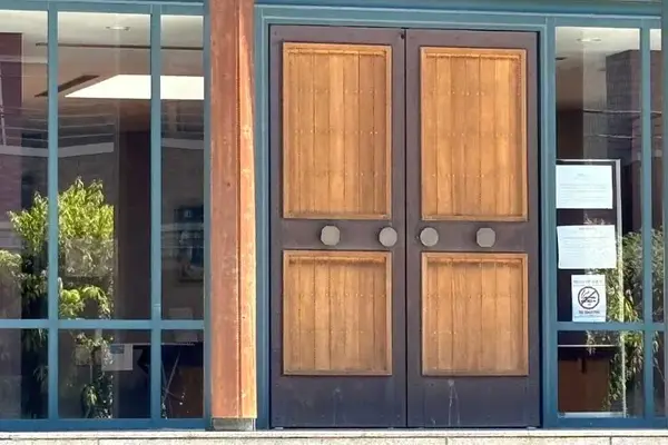 町田教会で葬儀を行なった写真