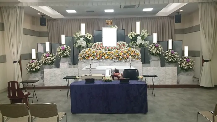 西勝寺あざみ野会館で葬儀を行なった写真