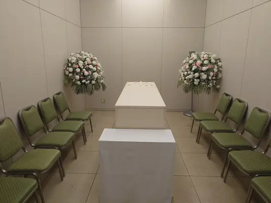 お花茶屋会館で葬儀を行なった写真