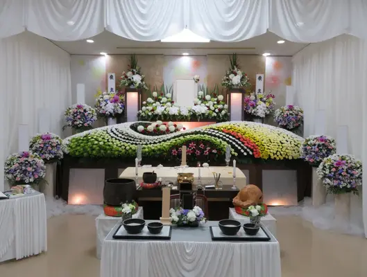 アイユーメモリーで葬儀を行なった写真