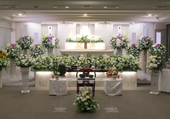 アイユーメモリーで葬儀を行なった写真