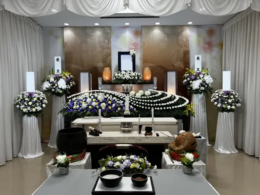 アイユーメモリーで葬儀を行なった写真