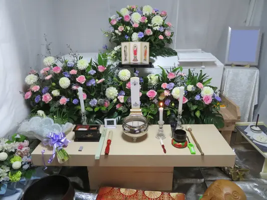 アイユーメモリーで葬儀を行なった写真