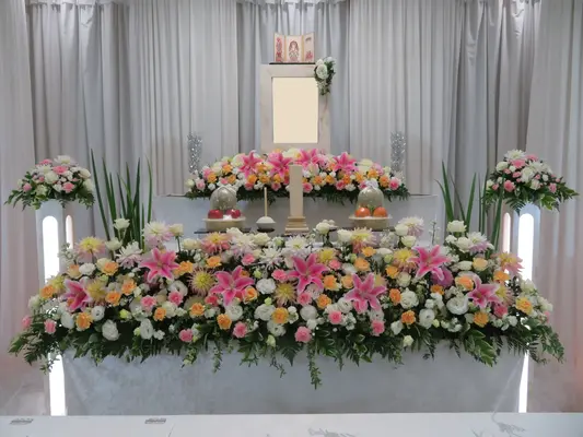 アイユーメモリーで葬儀を行なった写真