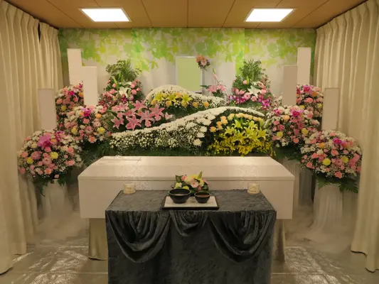 アイユーメモリーで葬儀を行なった写真