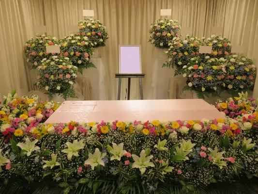 アイユーメモリーで葬儀を行なった写真