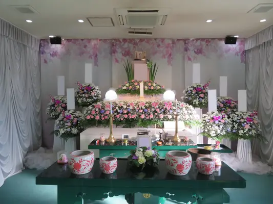 アイユーメモリーで葬儀を行なった写真