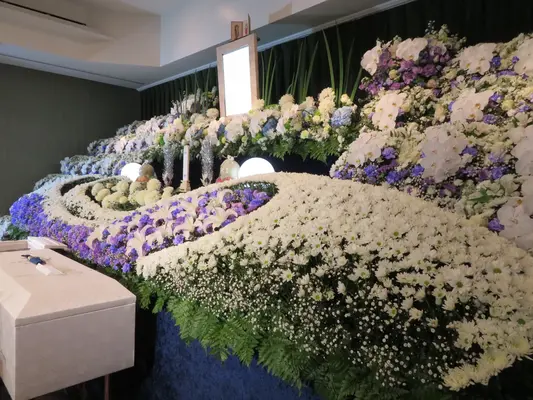 アイユーメモリーで葬儀を行なった写真