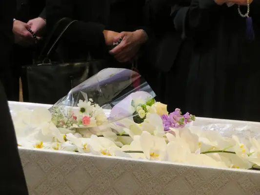アイユーメモリーで葬儀を行なった写真