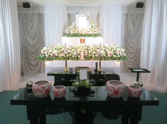 アイユーメモリーで葬儀を行なった写真