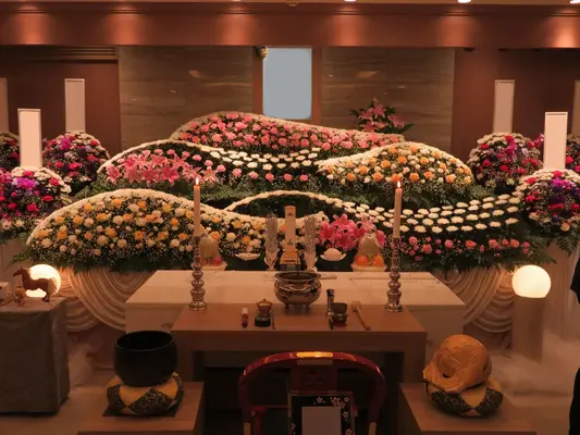 アイユーメモリーで葬儀を行なった写真