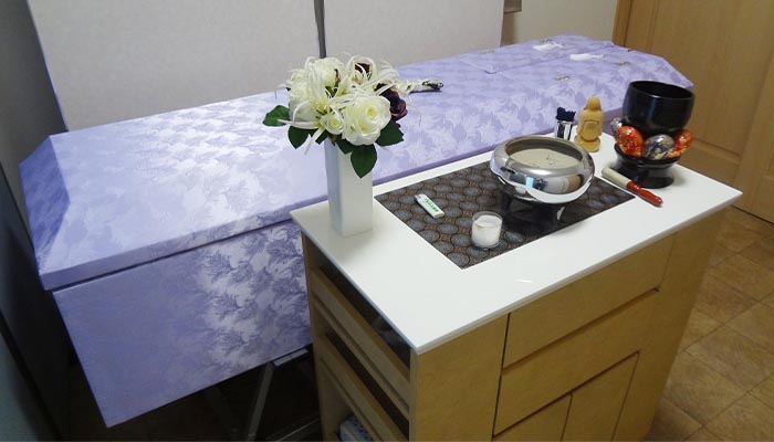面会もできる安置室