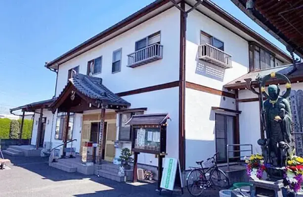 正源寺で葬儀を行なった写真