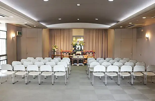 実相寺で葬儀を行なった写真