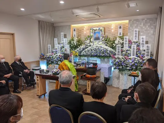 葬送支援センターあゆみ葬祭で葬儀を行なった写真