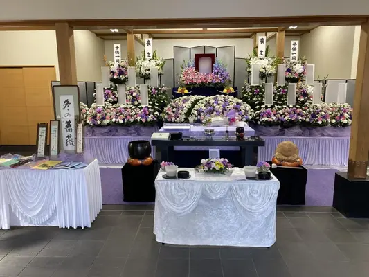葬送支援センターあゆみ葬祭で葬儀を行なった写真