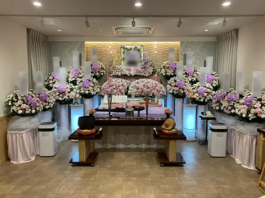 葬送支援センターあゆみ葬祭で葬儀を行なった写真