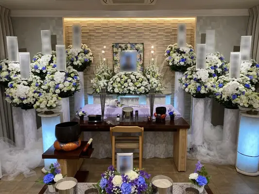 葬送支援センターあゆみ葬祭で葬儀を行なった写真