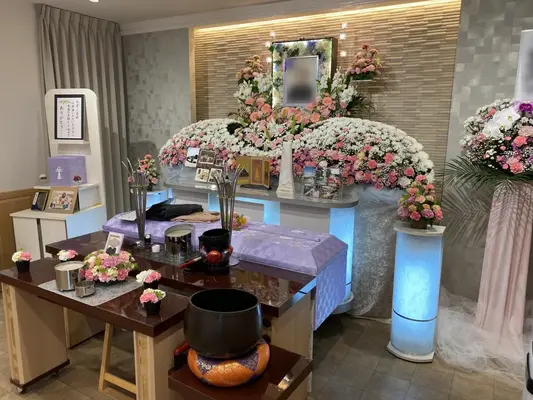 葬送支援センターあゆみ葬祭で葬儀を行なった写真