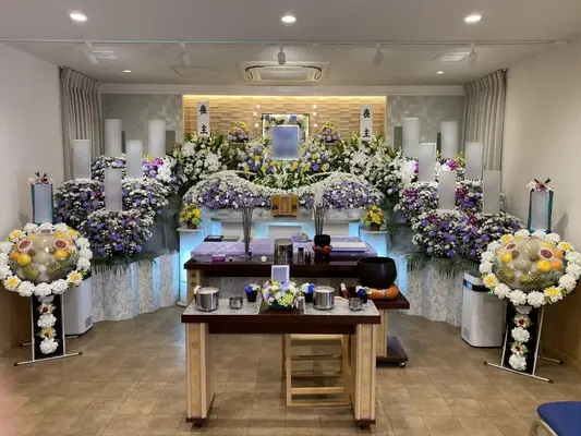 葬送支援センターあゆみ葬祭で葬儀を行なった写真