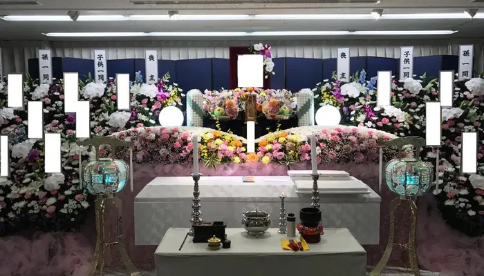 埼葬祭上尾で葬儀を行なった写真
