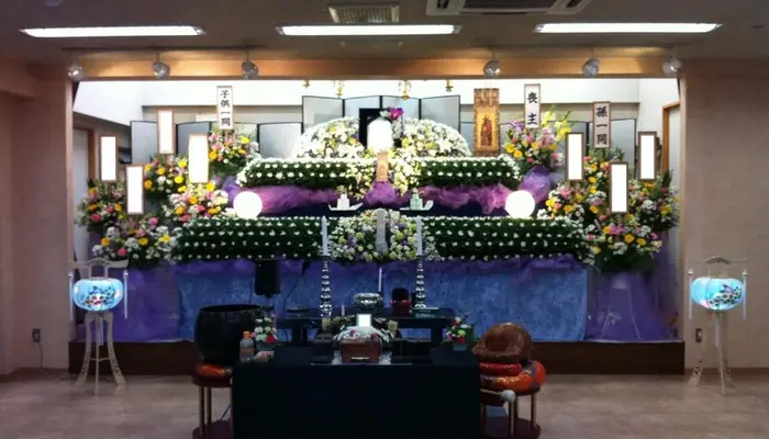 埼葬祭上尾で葬儀を行なった写真