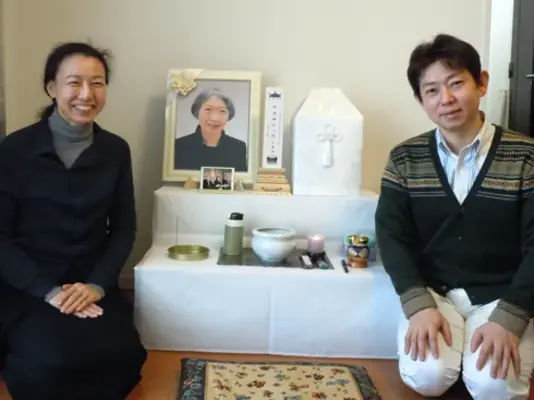 グローバルケアで葬儀を行なった写真