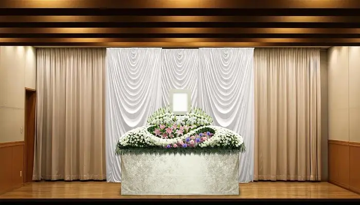 グローバルケアで葬儀を行なった写真