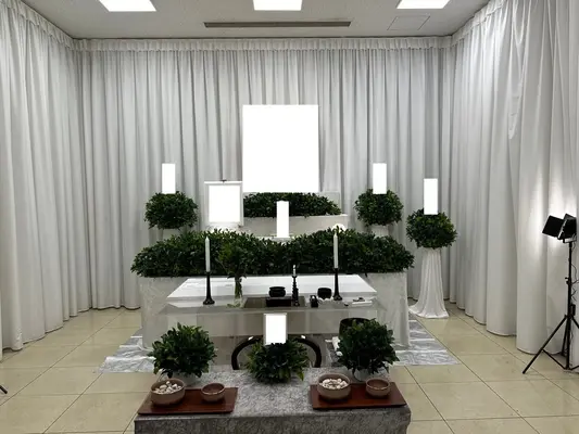 格安葬儀のプレミア葬祭で葬儀を行なった写真