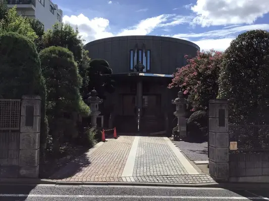 真珠院で葬儀を行なった写真