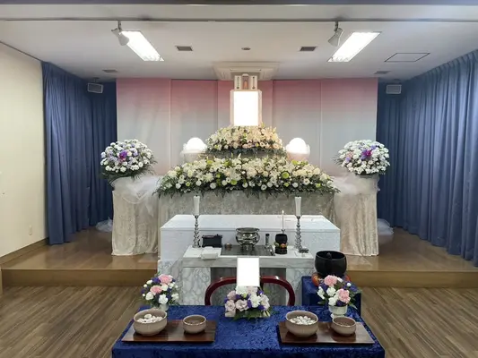 格安葬儀のプレミア葬祭で葬儀を行なった写真