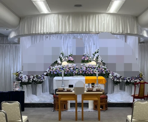 格安葬儀のプレミア葬祭で葬儀を行なった写真