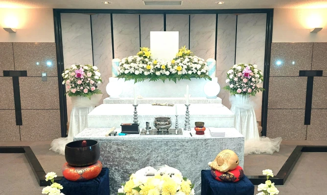 多摩葬儀で葬儀を行なった写真