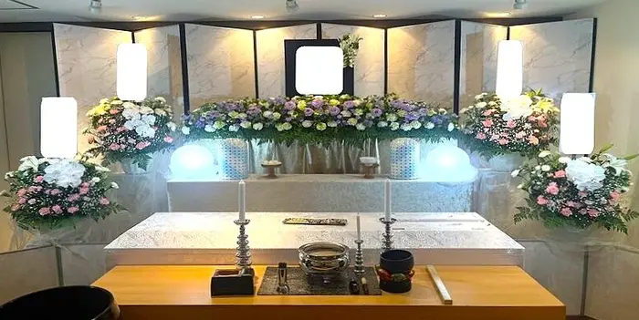 多摩葬儀で葬儀を行なった写真