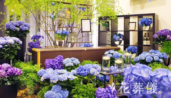 花葬儀で葬儀を行なった写真