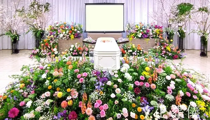 花葬儀 世田谷区相談サロンで葬儀を行なった写真