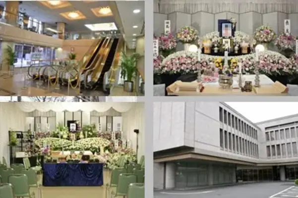 落合斎場で葬儀を行なった写真