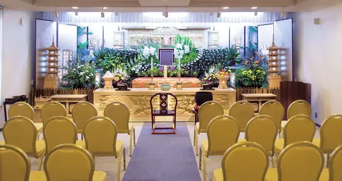 株式会社　札幌北葬（ほくそうホール新川）で葬儀を行なった写真