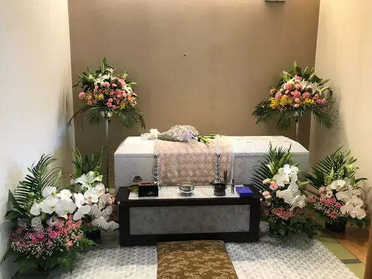 中瀬葬祭有限会社で葬儀を行なった写真