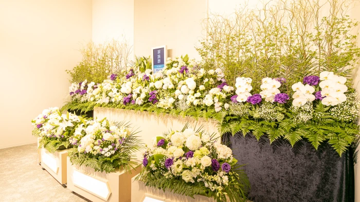 家族葬のそうえん　町田鶴川ホールで葬儀を行なった写真