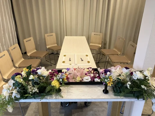 家族葬のそうえん　町田鶴川ホールで葬儀を行なった写真