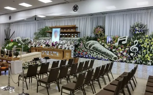 稲垣屋葬儀店で葬儀を行なった写真