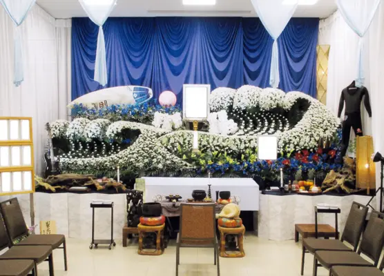 稲垣屋葬儀店で葬儀を行なった写真