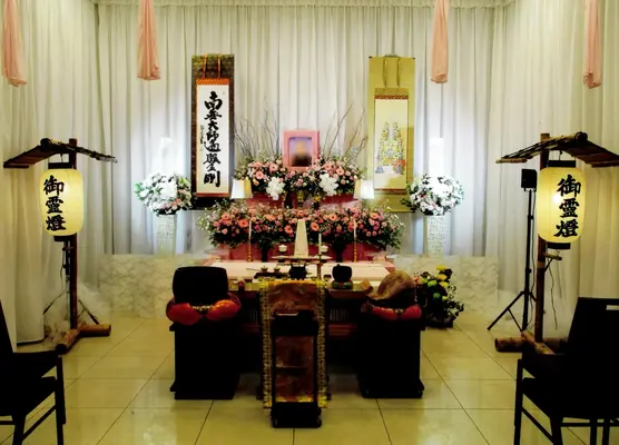稲垣屋葬儀店で葬儀を行なった写真