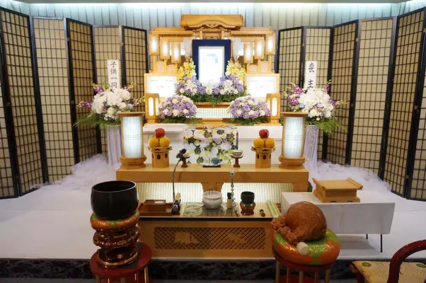 セレモニーホール鈴木で葬儀を行なった写真