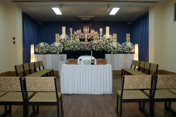 東都博善社で葬儀を行なった写真